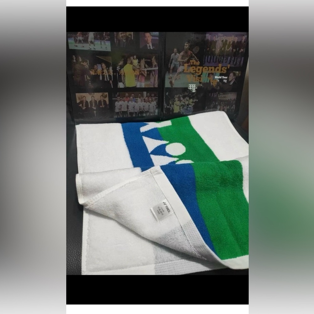 Yonex‎ Sports Towel Badminton Tennis Sports White Cotton 100% - Picture 9 of 9